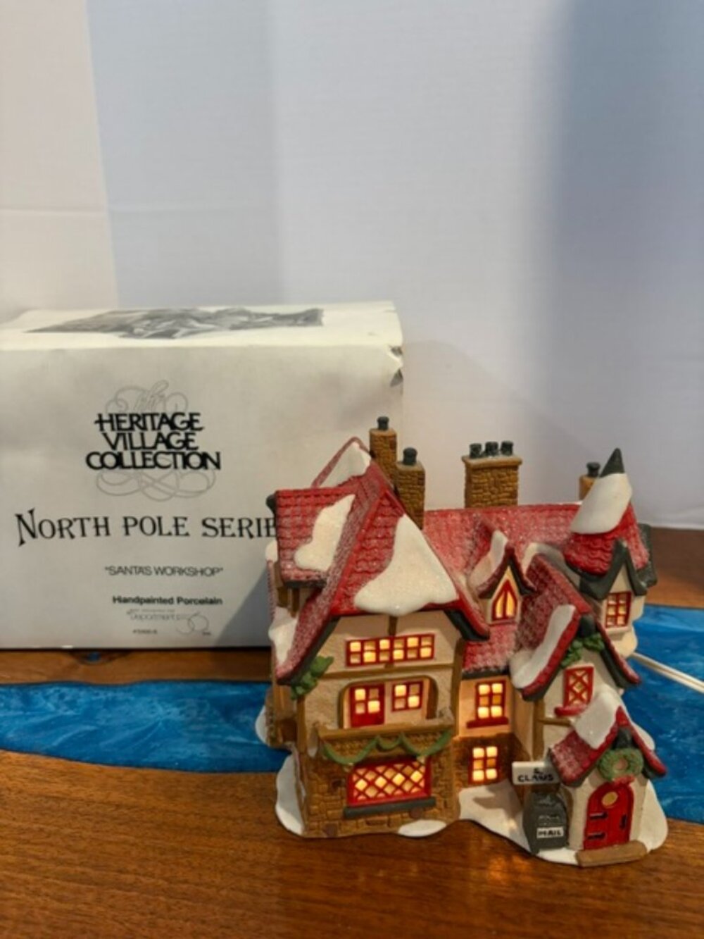 Dept 56 Santa's Workshop North Pole Collection with Box